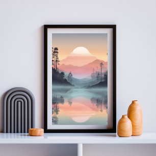 Echoes der Morgensonne Poster