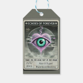 👁️ "Echoes Forever" Weirdcore Gefälligkeitstags � Geschenkanhänger
