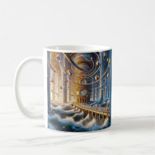 Echoes of '73: Das Labyrinth des Chronos-Ozeans Kaffeetasse