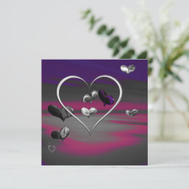 Echoes of a Metallic Romance Card