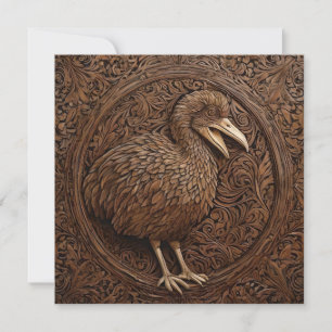 "Echoes of Extinction: Dodo Wood Art" Einladung