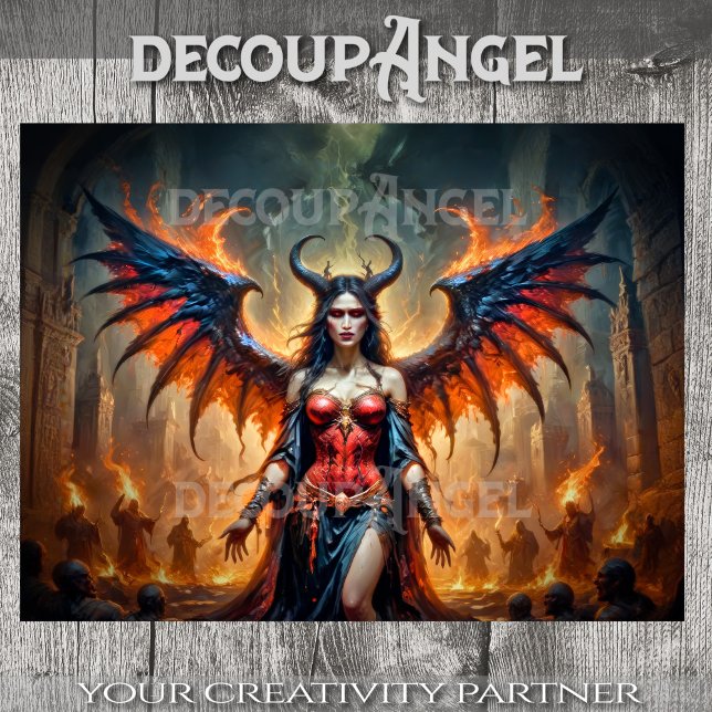 Echoes of Lilith Decoupage Seidenpapier (Von Creator hochgeladen)