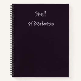 ECHOES OF SHATTERED SHADOWS Shell of Darkness Notizbuch
