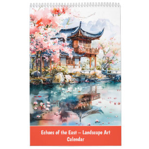Echoes of the East – Landschaftskunst-Kalender Kalender