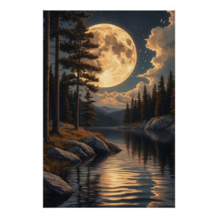 Echoes of the Golden Moon Poster