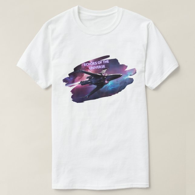 Echoes of the Universe Space Odyssey T-Shirt (Design vorne)