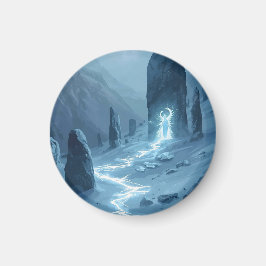 Echoes of the Winter Watcher Magnet