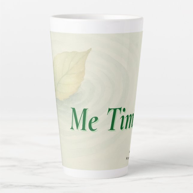 Echoes & Offerings | "Me Time" mit Schwimmleder Milchtasse (Vorderseite)
