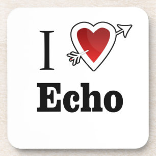 Echoherz der Liebe I Untersetzer