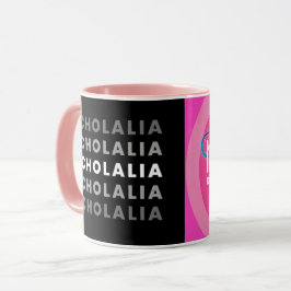 Echolalia Rainbow Infinity Coffee Tasse