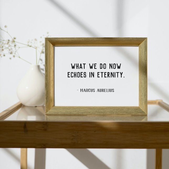 Echos bei der Ewigkeitsquote Poster (Von Creator hochgeladen)