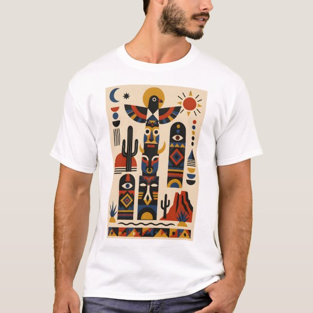 Echos der roten Wüste T-Shirt (Vorderseite)