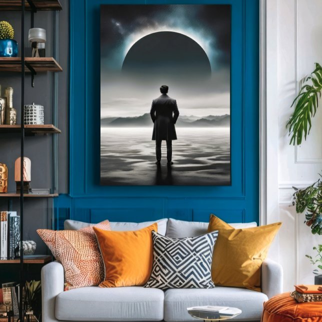 Echos der Unendlichkeit Leinwanddruck (Von Creator hochgeladen)