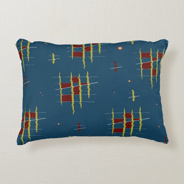 Echos du Coussin d'accentuation de géométrie (Devant)