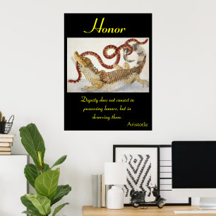 Echos durch die ungezähmte Essenz der Natur Poster