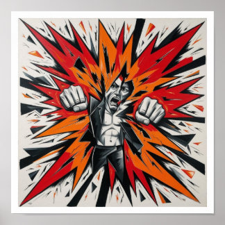 Echos explodieren poster