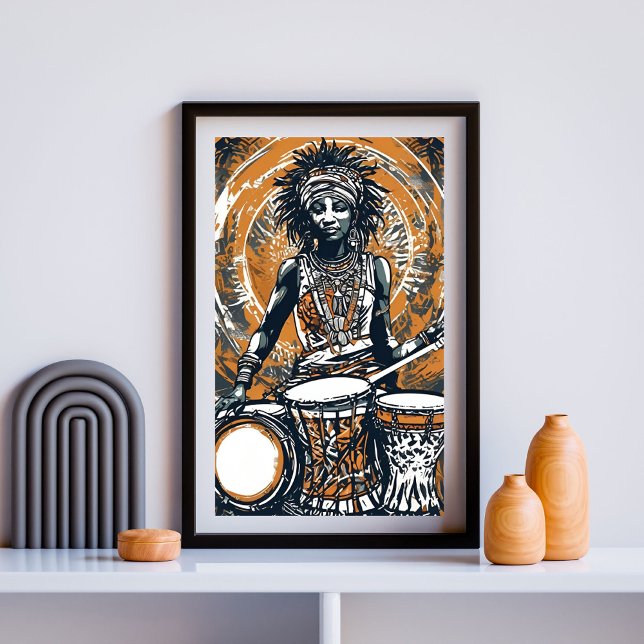 Echos ihres Trostes - Stammesstärke und Rhythmus Poster (Von Creator hochgeladen)
