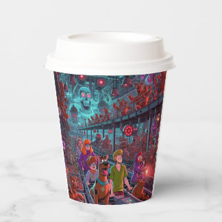 Echos in den Spielzeugwerken Pappbecher