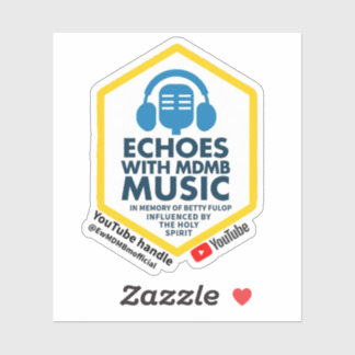 Echos mit MDMB Music offizieller Aufkleber