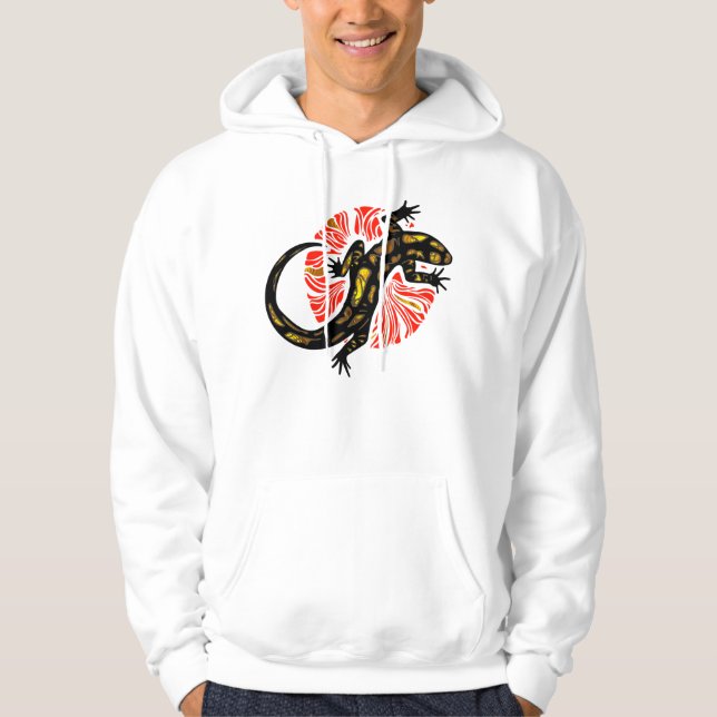 Echse Hoodie (Vorderseite)