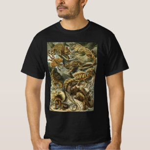 Echsen von Ernst Haeckel Vintage Lacertilia Tier T-Shirt