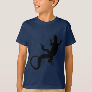 Echsenkunst Mädchen Jersey Reptil Baseball Trikot T-Shirt