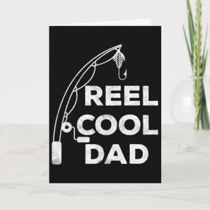 Echt cooler Dad Angler Vatertag Shirt 1 Karte