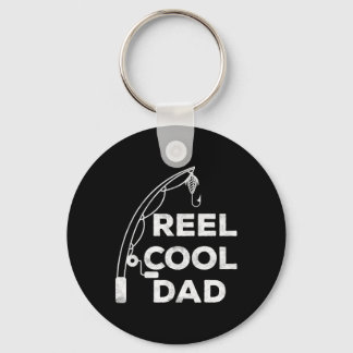 Echt cooler Dad Angler Vatertag Shirt 1  Schlüsselanhänger