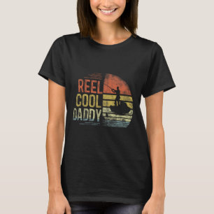 Echt cooler Daddy-Angeln Geschenke Daddy Geburtsta T-Shirt