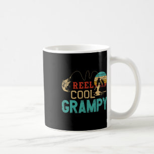 Echt cooler Grampy Vintage lustiger Angelruten-Ges Kaffeetasse