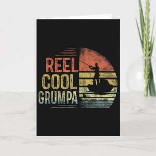 Echt cooler Grumpa-Anglergeschenke Grumpa Geburtst Karte