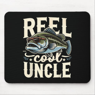 Echt cooler Onkel Lustiger Byss Angel-Onkel Vatert Mousepad