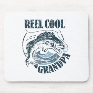 Echt cooler Opa Angel-Vater-Geschenke Vatertag F Mousepad