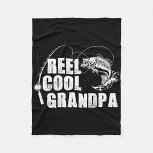 Echt cooler Opa - Angelgeschenk für Papa oder Opa Fleecedecke