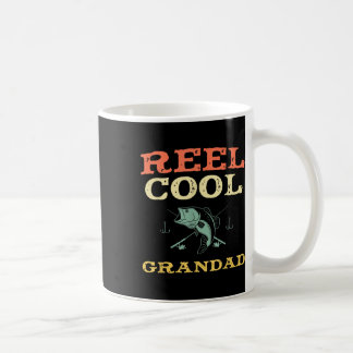 Echt cooler Opa Angler Fischer Lustig Retro Kaffeetasse