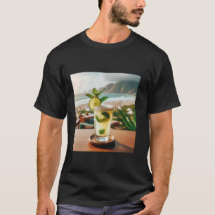 Echt Liebe Pisco Pisco Sour Peruanischen Chilenen T-Shirt
