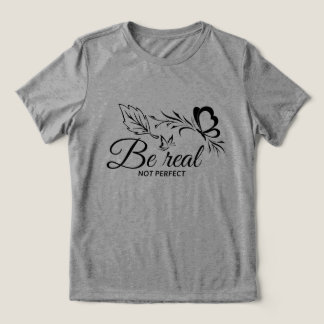echt nicht perfekt Tri-Blend shirt
