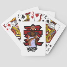 Echte Anime-Kunst 2003 Chicago-Style Poker.