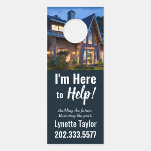 Echte Anwesen Door Hanger Türanhänger