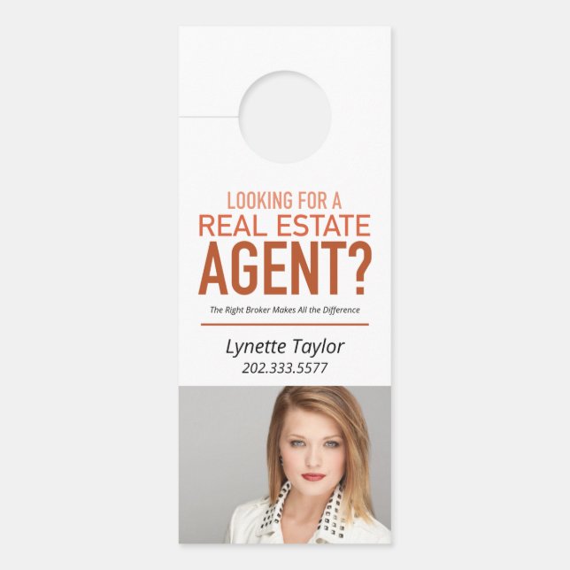 Echte Anwesen Door Hanger Türanhänger (Vorderseite)