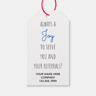 Echte Anwesen Freude, Referrals Pop von Geschenkanhänger