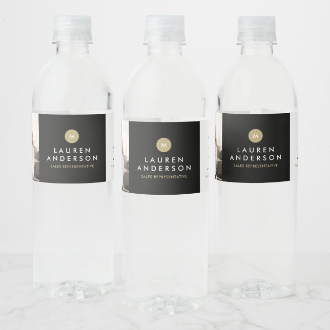 Echte Anwesen-Werbe-Wasser-Flasche-Etikett (Flaschen)