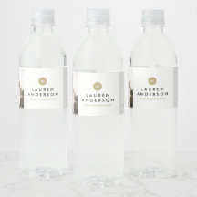 Echte Anwesen-Werbe-Wasser-Flasche-Etikett