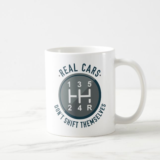 Echte Autos Kaffeetasse (Rechts)