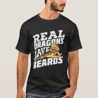 Echte Drachen haben Bärenspenden für Drachen T-Shirt