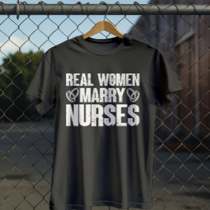 Echte Frauen heiraten Krankenschwestern Kindermädc T-Shirt