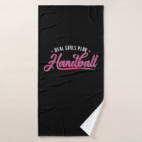 echte Frauen spielen Handball