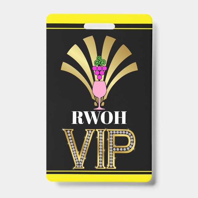 Echte Frauen von ... Lanyard Abzeichen Ausweis (Vorderseite)