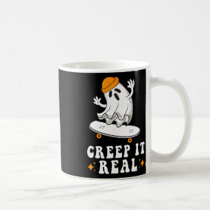 Echte Grusel Geist Halloween Skateboard Jungen Ska Kaffeetasse