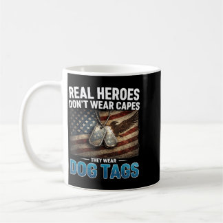 Echte Helden tragen keine Umhänge, sie tragen Hund Kaffeetasse